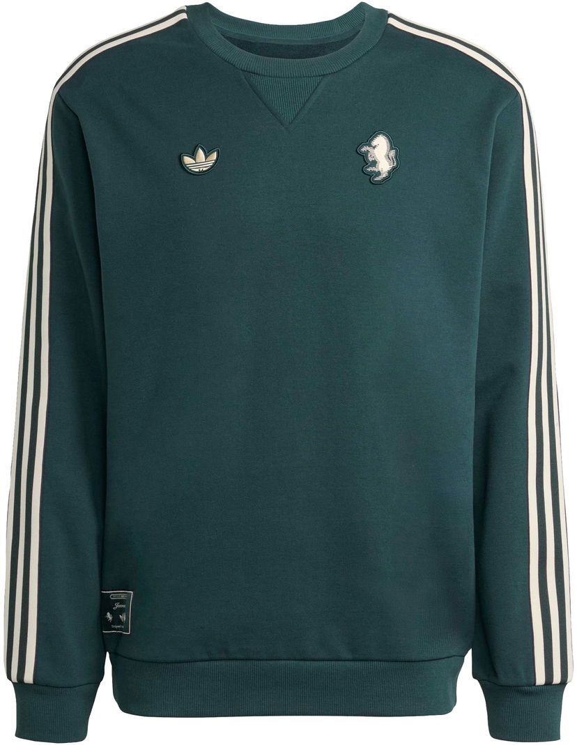 Pulover adidas Originals Juventus Icon Sweatshirt Zelena | jm9454