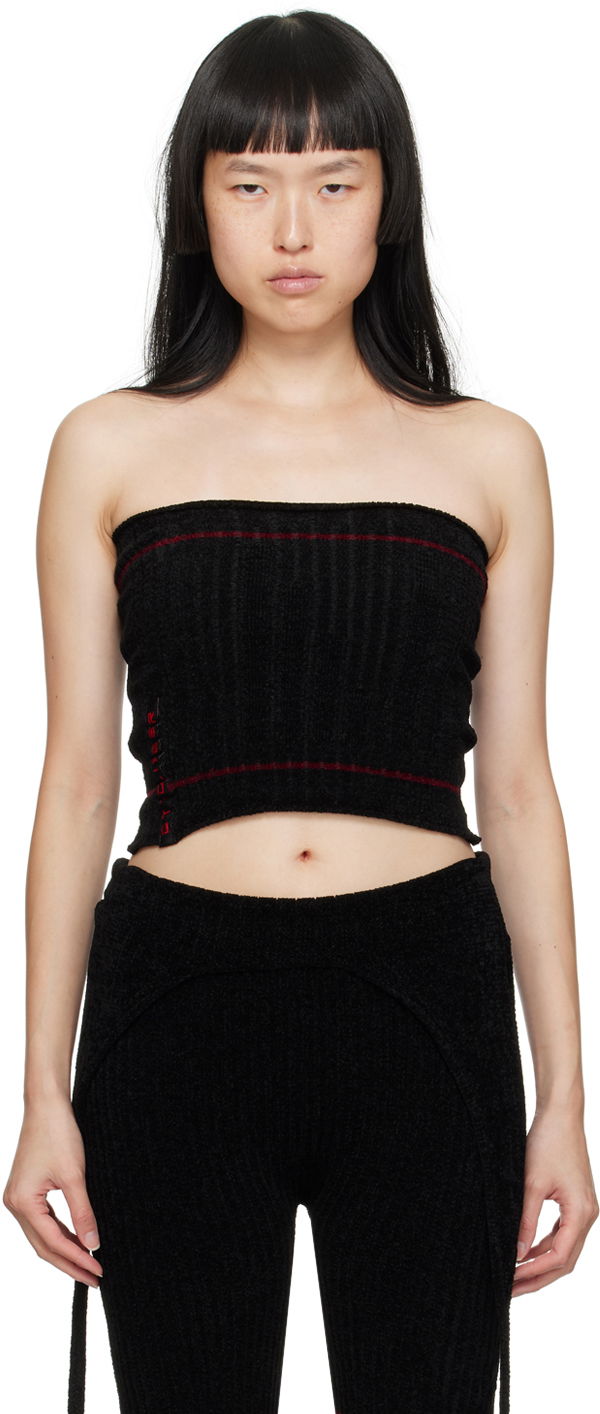 Majica brez rokavov Ottolinger Ottolinger Patch Tube Top Črna | 708001