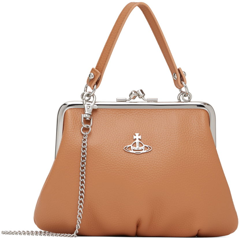 Torbica Vivienne Westwood Frame Crossbody Bag Rjava | 4B010006W-S000D-