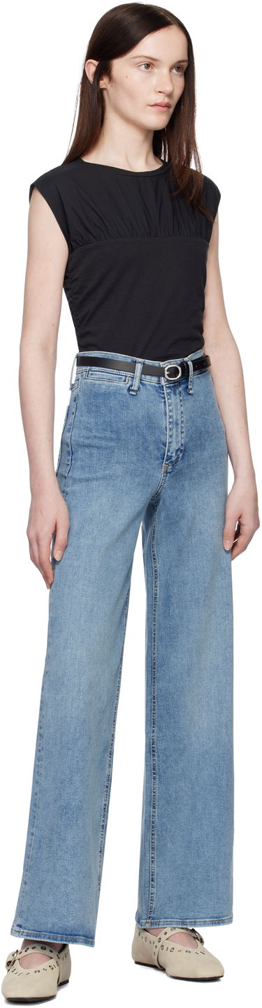 Pasovi rag & bone rag & bone Baby Audrey Leather Belt Črna | WJW24HB1018LE18, 2