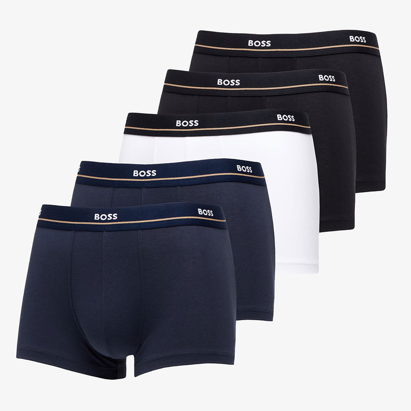 Boksarice BOSS Trunk 5 Pack Essential Multicolor Večbarvna | 50475275-460