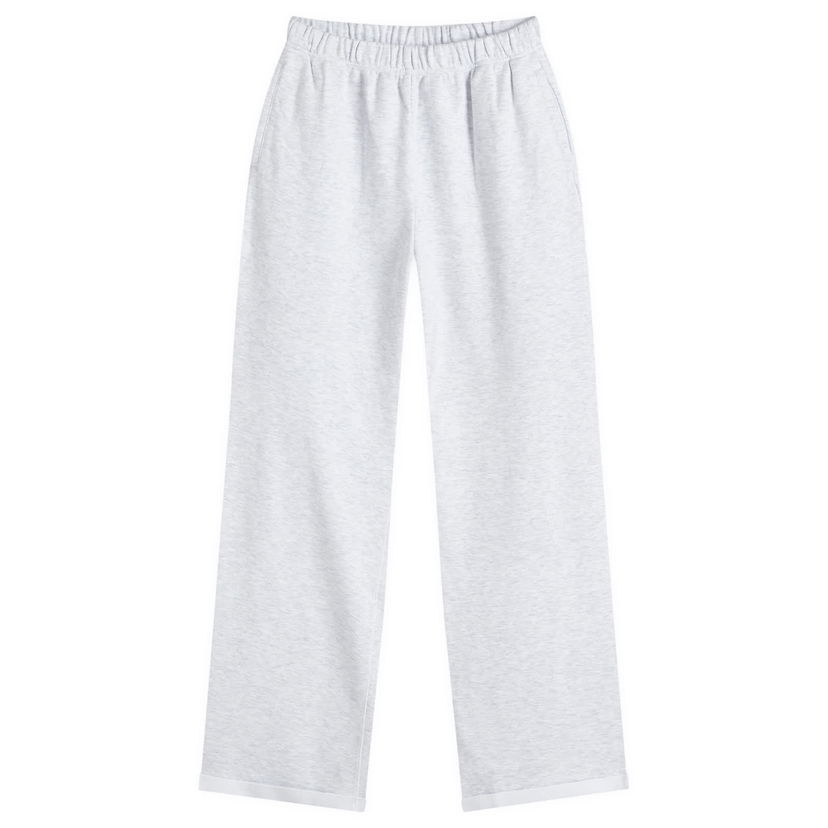 Trenirka SKIMS Cotton Fleece Straight Leg Pants Siva | BO-STR-4003-LHG