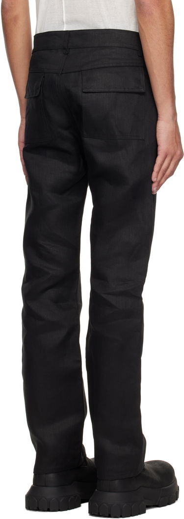 Kavbojke Rick Owens Rick Owens Hollywood Headon Utility Jeans Črna | RR01E5308 TWL, 2