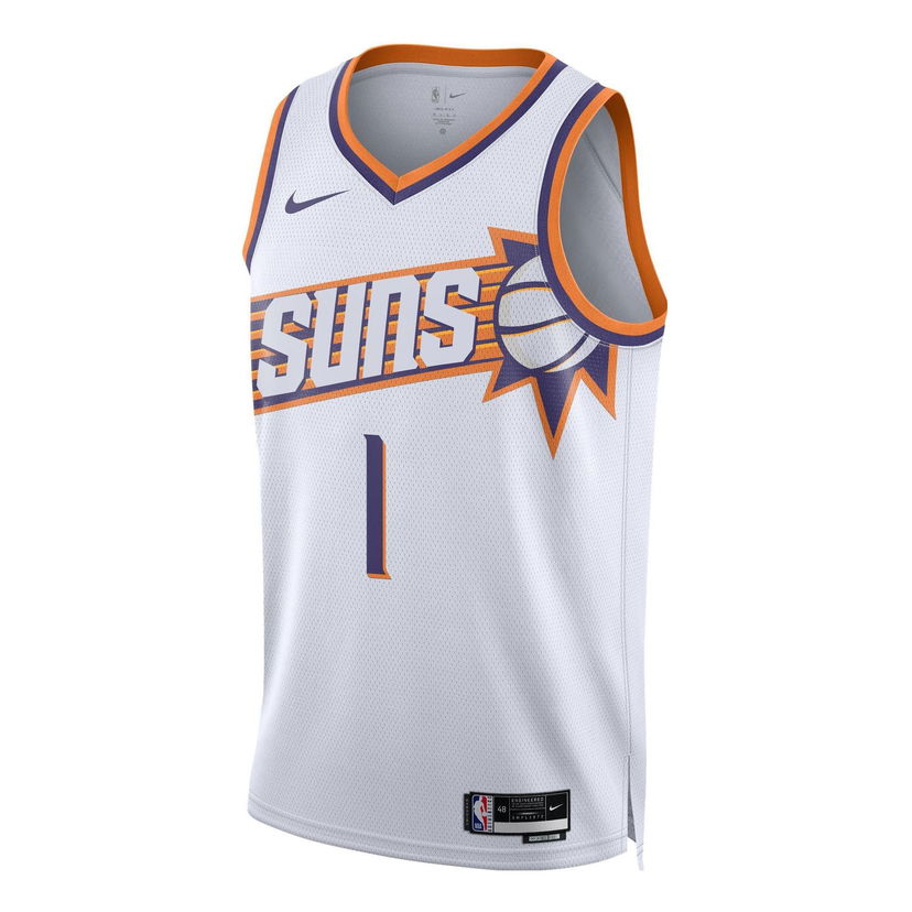 Dres Nike Phoenix Suns Devin Booker Swingman Jersey Bela | DV4851-100