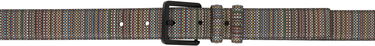Pasovi Paul Smith Paul Smith 'Signature Stripe' Coated Canvas Belt Večbarvna | M1A-8110-PCOABE-PR, 0