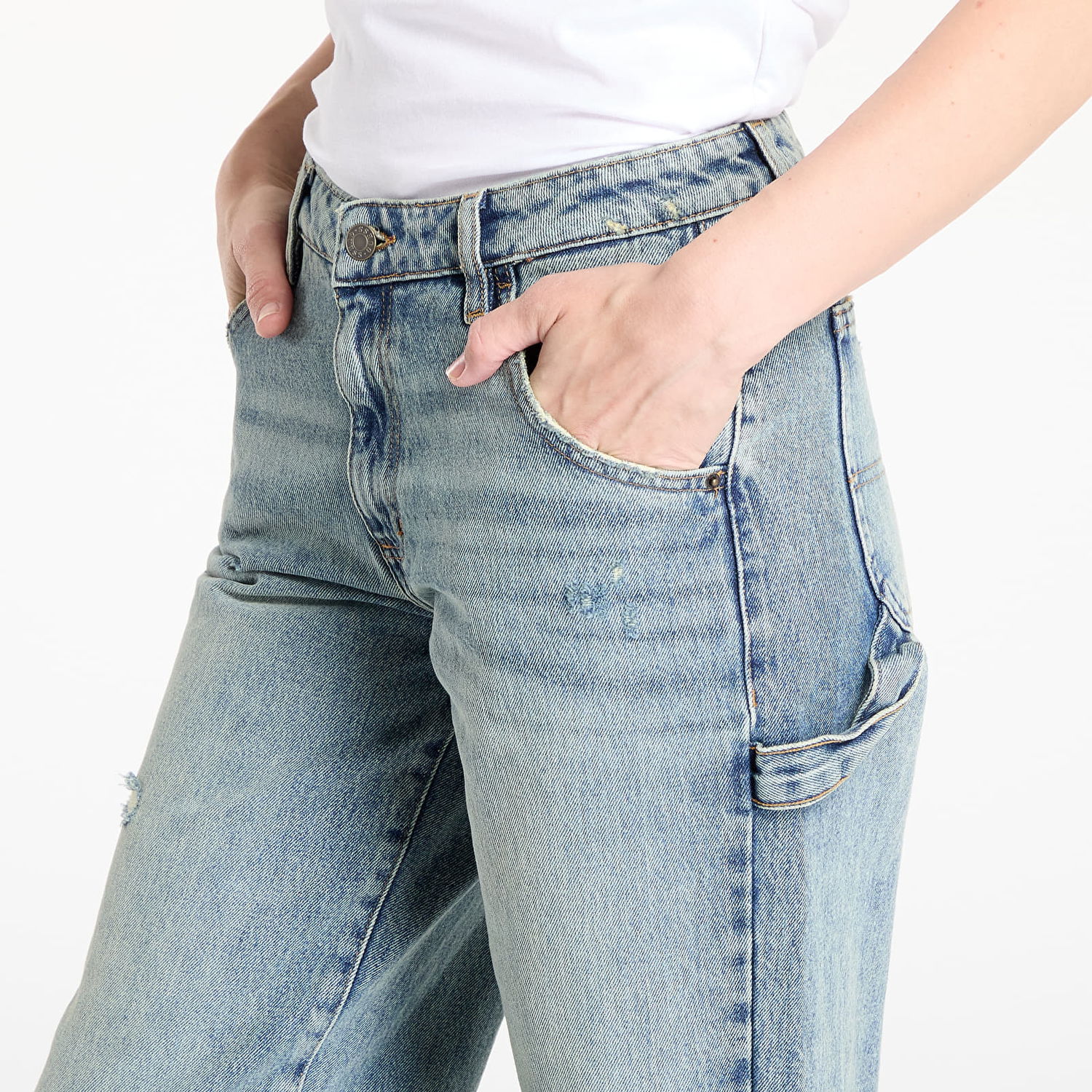 Kavbojke GUESS Guess Carpenter Jeans Modra | W5GG10D5MKD-FZMD, 1