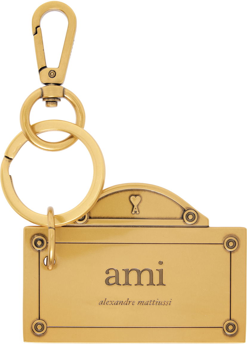 Obeski za ključe AMI AMI Street Plate Keychain Kovinski | UKR913.369
