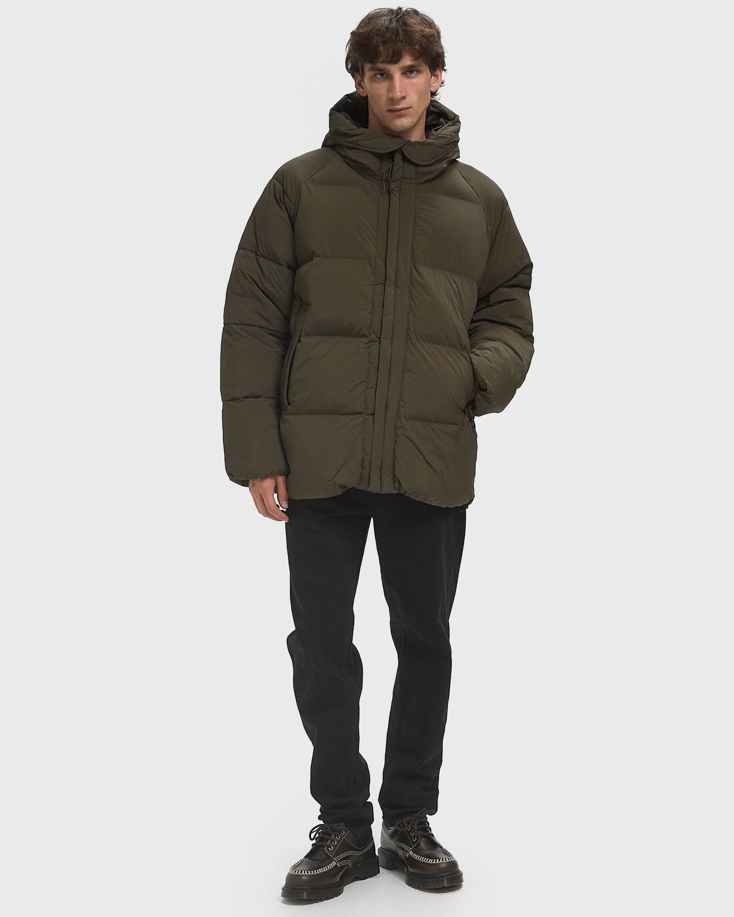 Puhovka CLOSED Hooded Puffer Jacket Zelena | C87875-69F-22-694, 1