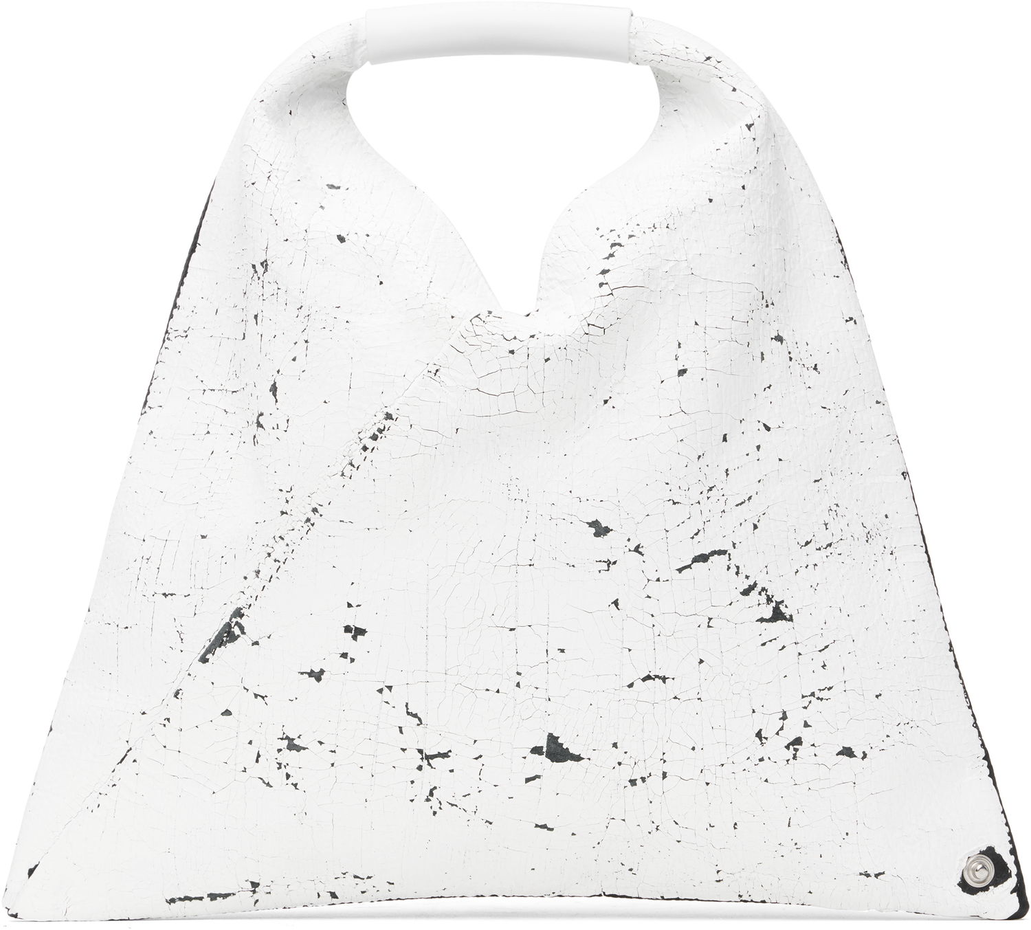 Torbica Maison Margiela MM6 Maison Margiela Triangle Mini Tote Bag Bela | SB6WD0013 P8333, 0