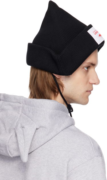 Klobuk Charles Jeffrey Loverboy Charles Jeffrey LOVERBOY Paper Boat Beanie Črna | 54130701, 2