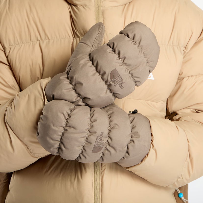 Rokavice The North Face Montana Puffer Mitt Bež | NF0A88JQBOW1