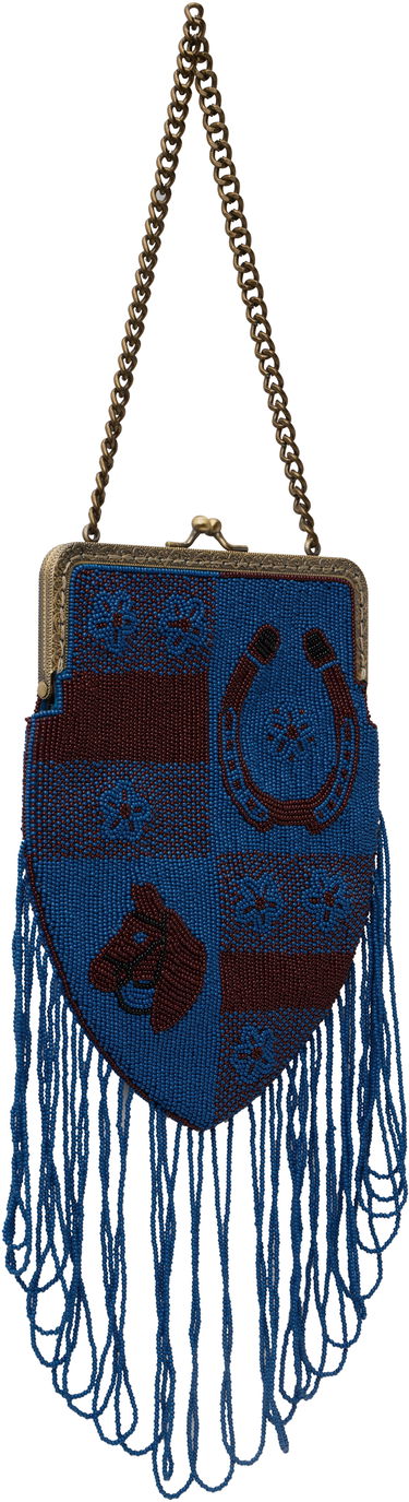 Torbica Bode Bode Capri Beaded Fringe Bag Modra | WRS25AC004, 2