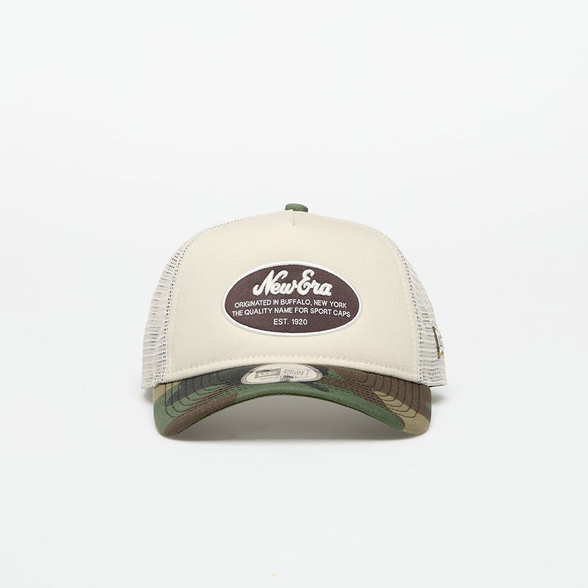Kapa New Era 9FORTY Trucker Oval Patch Cap Bež | 60691078