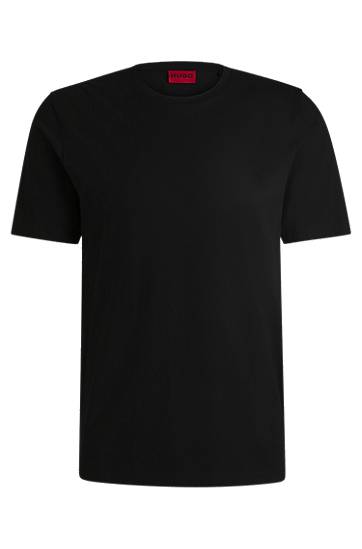 Majica BOSS Regular Fit Mercerized Stretch Cotton Piqué Tee Črna | 50530185