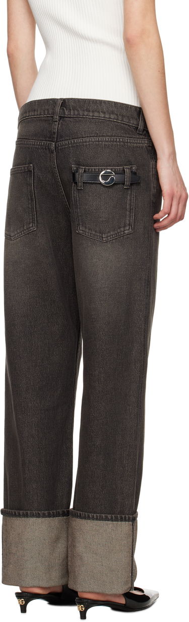 Kavbojke Coperni Coperni Boyfriend Jeans Siva | COPP122F2036, 2