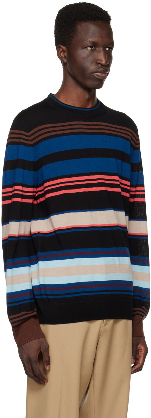 Pleteni pulover Paul Smith Paul Smith Striped Sweater Večbarvna | M1R-823X-K01948-79, 1