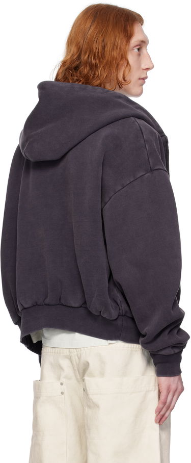 Pulover Entire Studios Entire Studios Thermal Zip-Up Hoodie Lila | ES2488IN, 2