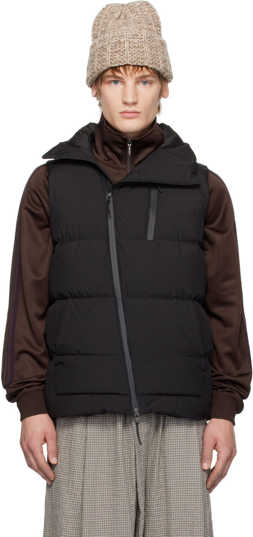 Telovnik Maharishi Padded Asymmetrical Tech Vest Črna | 1382