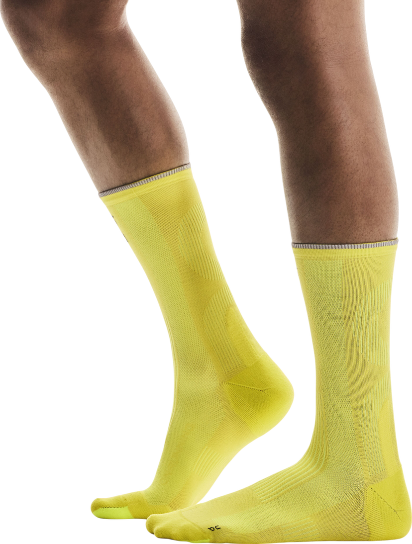 Nogavice On Running On Running Elite Run High Socks Rumena | 2uf10012347