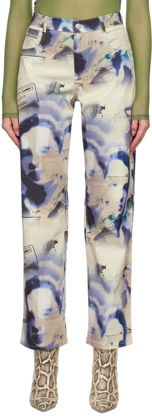 Kavbojke Miaou Miaou Fargo Printed Trousers Večbarvna | 1007GABCOR