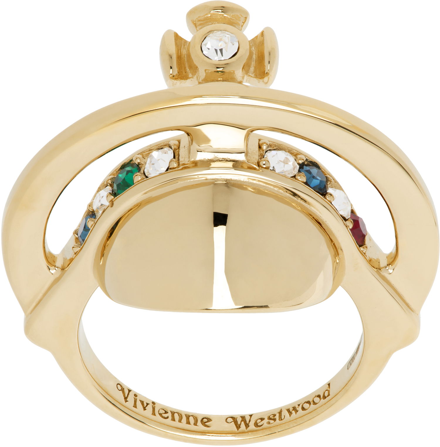 Prstan Vivienne Westwood Solid Orb Ring Kovinski | 6404017P-01R001-, 1