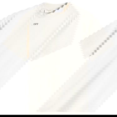 Majica Off-White Women's Cloud Arrow Regular Fit T-Shirt, Size Large Bež | OWAA089S25JER0050B10, 0