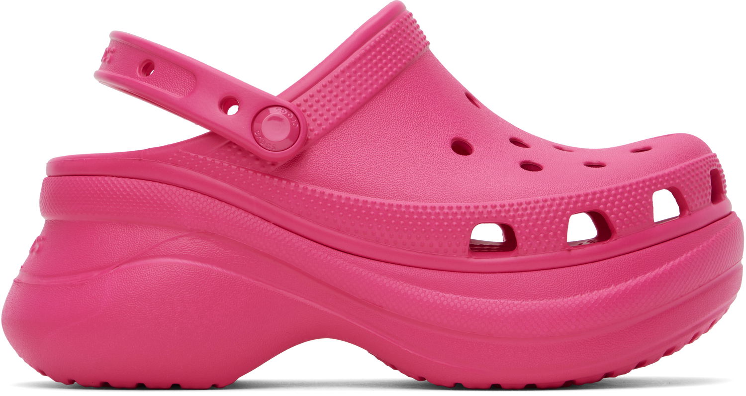 Oblačila Crocs Bae Clogs Roza | 206302-6ZQ, 0