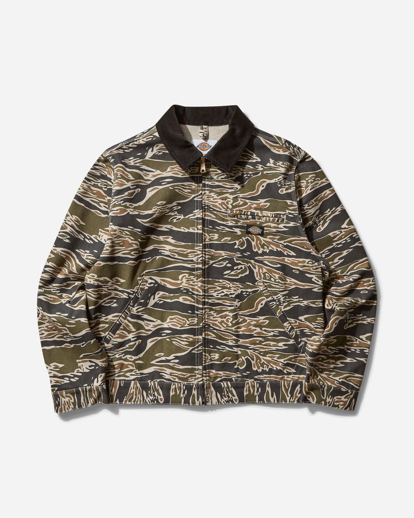 Jakna WACKO MARIA Dickies Tigercamo Work Jacket Večbarvna | 25SS-WMO-DC02 OLIVE