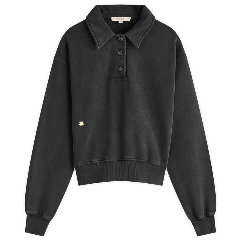 Pulover JW Anderson JW Anderson Polo Sweatshirt, Size Large Črna | JW0243-PG1843-781