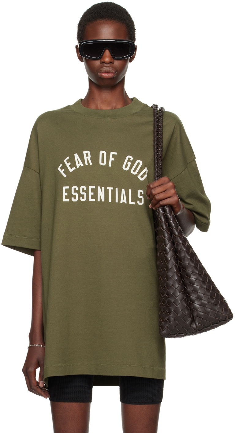 Majica Fear of God Crewneck T-Shirt Zelena | 125BT244195F