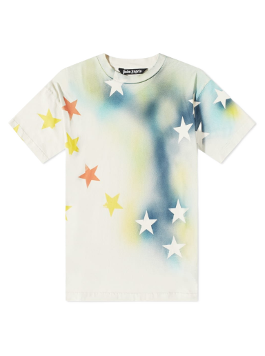 Majica Palm Angels Sprayed Stars Tee Večbarvna | PMAA072S23JER0080184