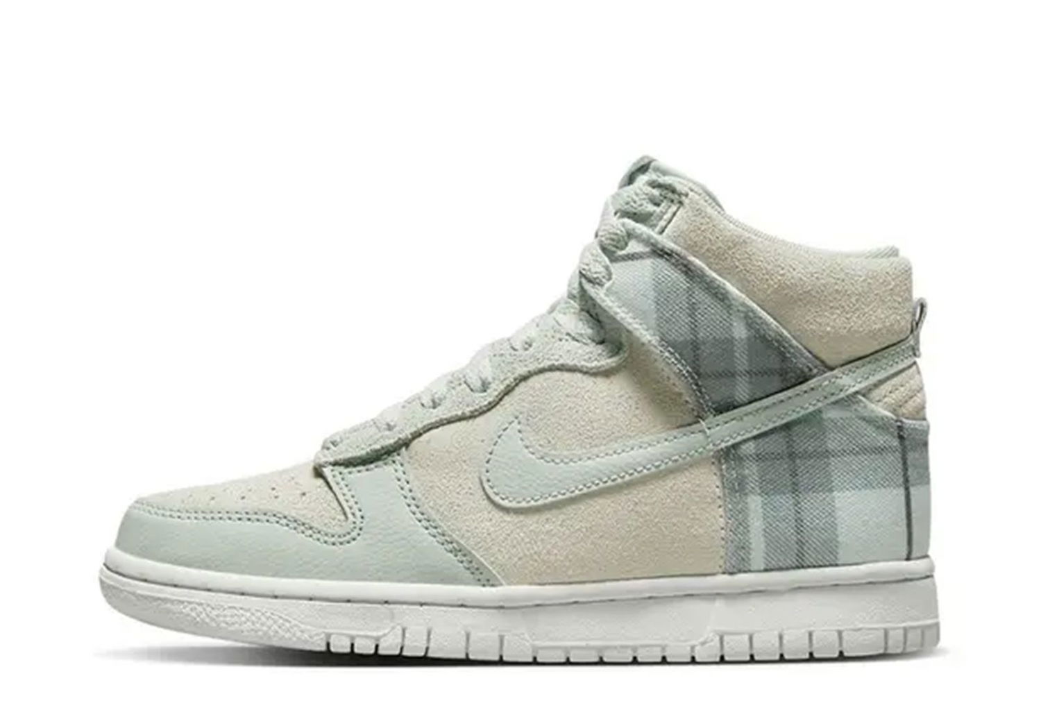 Superge in čevlji Nike Dunk High "Plaid Green" Zelena | DV1724-100, 0