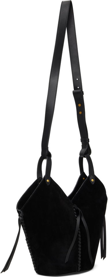 Torbica ISABEL MARANT Isabel Marant Tampa Mini Suede Shoulder Bag Rjava | PM0067FA-C2C13M, 4