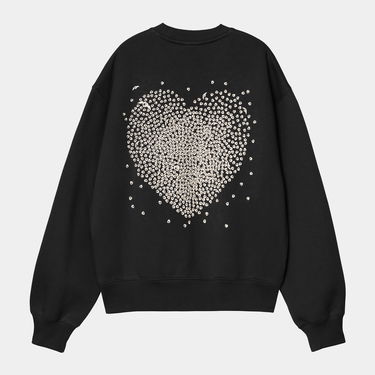 Pulover Carhartt WIP Hearts Of Hartts Sweatshirt Črna | I035511_9, 2