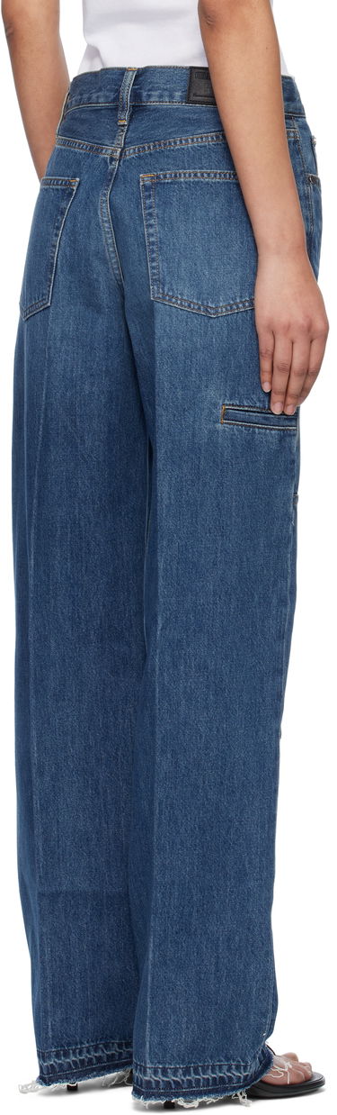 Kavbojke Helmut Lang Helmut Lang Carpenter Jeans Modra | O10DW203, 2