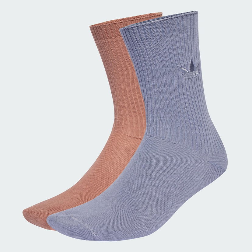 Nogavice adidas Performance Everyday Icons Crew Socks 2 Pairs Lila | JW8001
