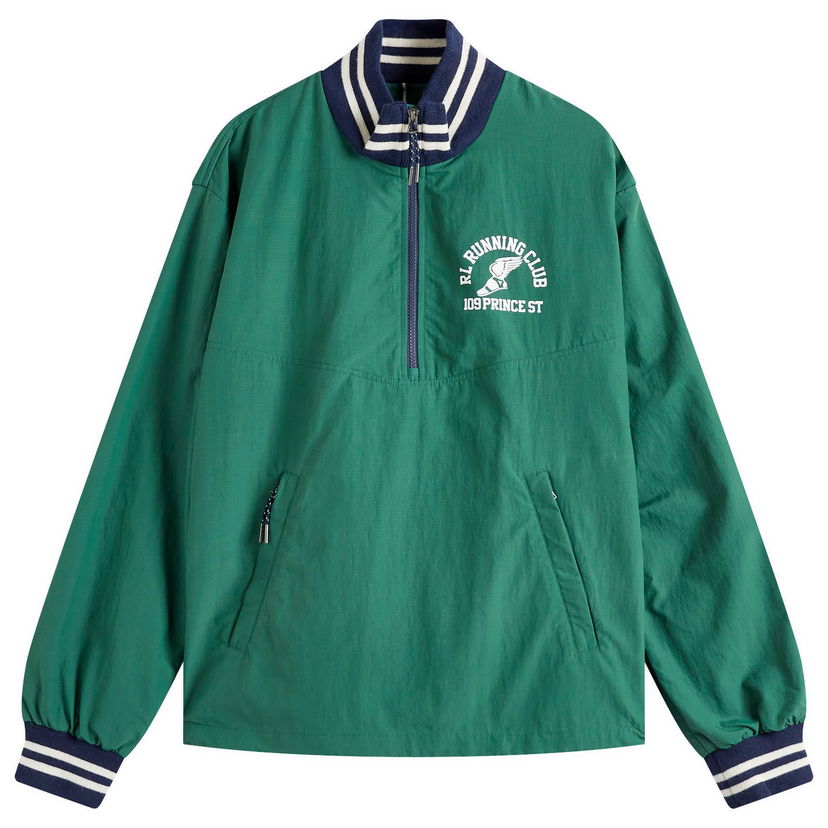 Vetrovka Polo by Ralph Lauren Ralph Lauren Run Club Pullover Jacket Zelena | 710962240001