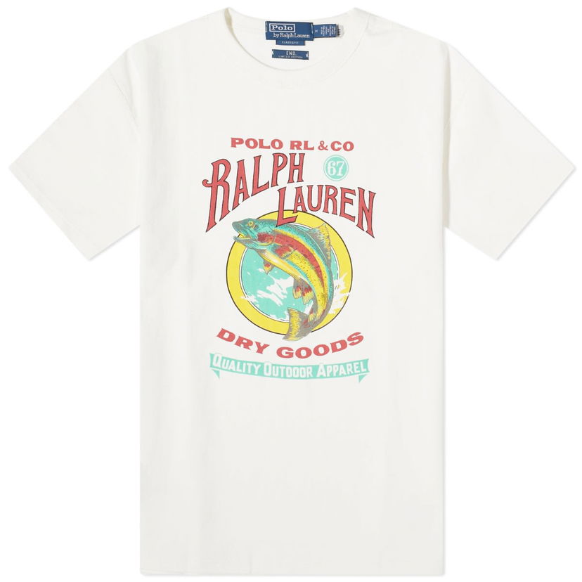 Majica Polo by Ralph Lauren END. x Dry Goods T-Shirt Bela | 710945119001