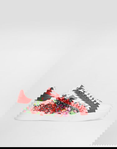 Superge in čevlji Dolce & Gabbana Dolce & Gabbana Portofino Print Bela | CK2330AD773HA5PD, 0