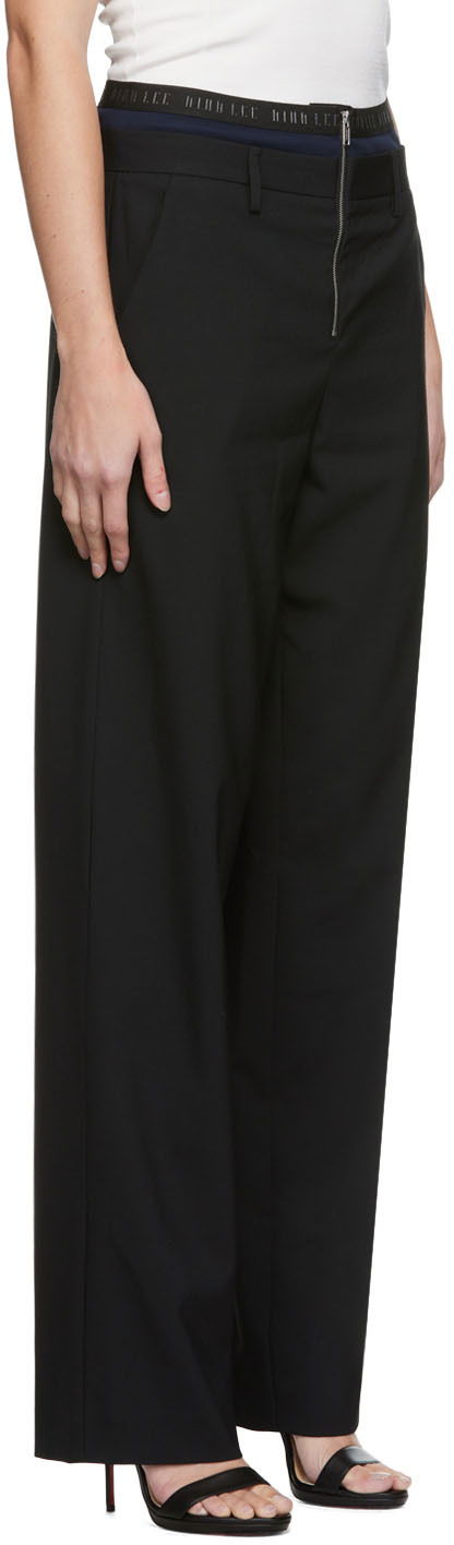 Hlače Dion Lee Dion Lee Layered Trousers Črna | C2052R22, 1