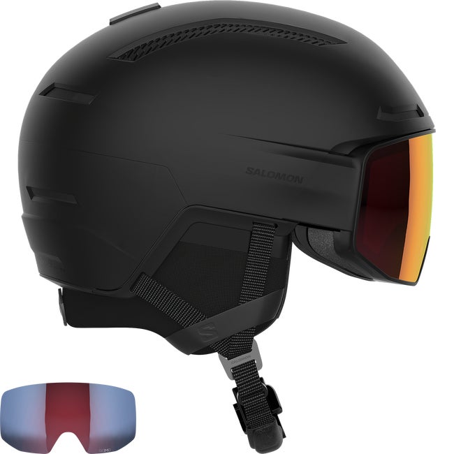Športna oprema Salomon Driver Prime Sigma Plus Ski and Snowboard Helmet with Sigma Photochromic Visor Črna | L47010900, 0