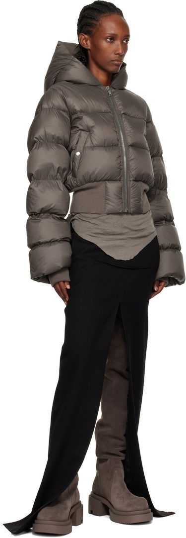 Puhovka Rick Owens Concordians Hooded Down Jacket Siva | RP02E4775 NPD3, 3