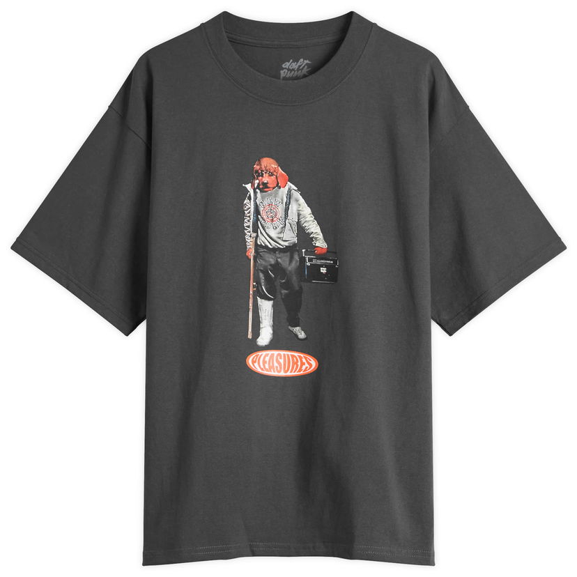 Majica Pleasures Pleasures Da Funk T-Shirt, Size Small Siva | P25DP019-BLK