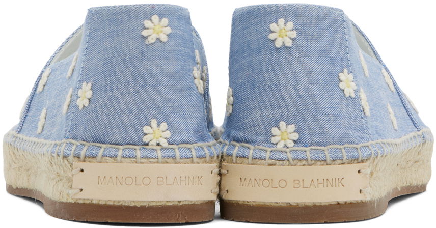 Oblačila Manolo Blahnik Manolo Blahnik Susille Espadrilles Modra | 124-2525-0001, 1