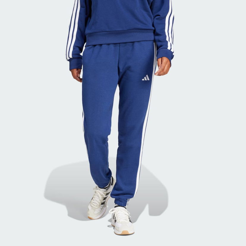 Trenirka adidas Performance Cuffed Joggers with Side Stripes Modra | JD5307