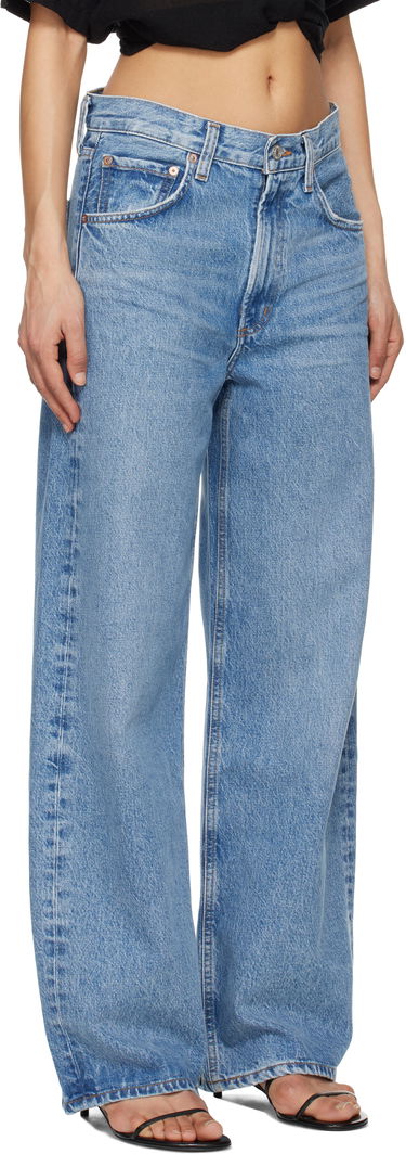 Kavbojke AGOLDE AGOLDE Low Curve Jeans Modra | A197B-1535, 1