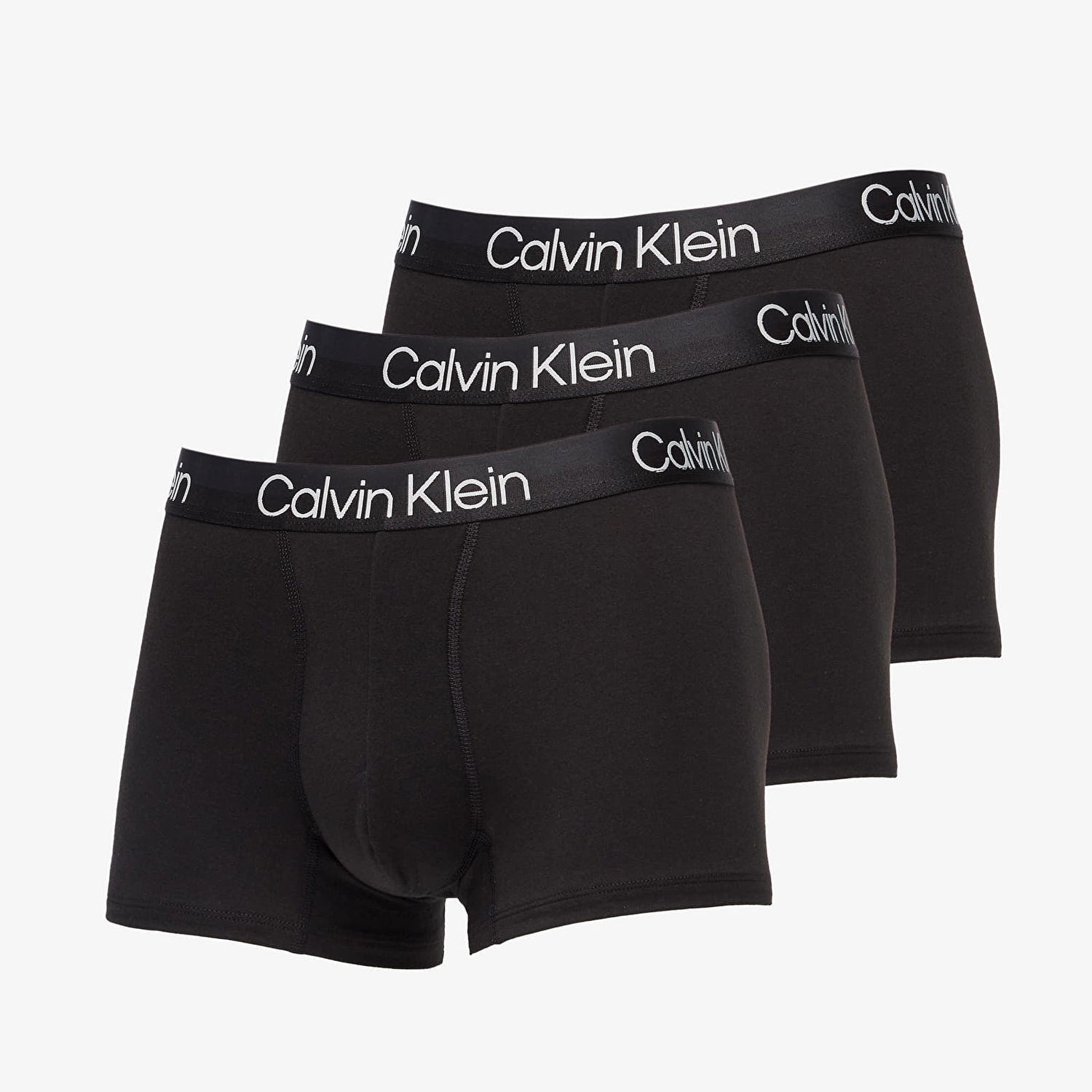 Boksarice CALVIN KLEIN Structure Cotton Trunk Črna | NB2970A 7V1, 1