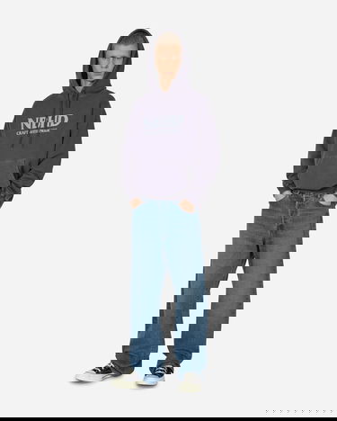 Pulover Neighborhood Pigment Dyed Hoodie Lila | 232FPNH-CSM07 PU, 4