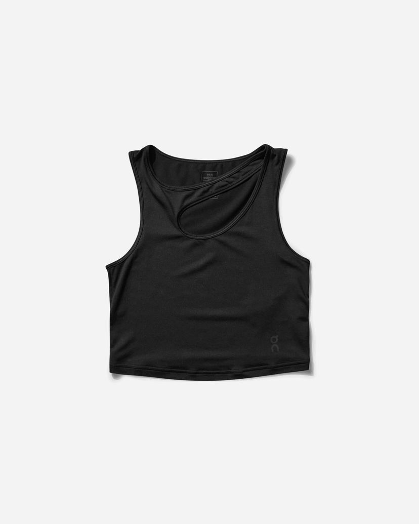 Majica brez rokavov On Running Studio Cut-Out Crop Top Črna | 1WF10570553 BLACK