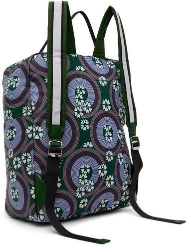 Nahrbtnik Marni Marni 70s Circles Print Backpack Zelena | M00965, 2